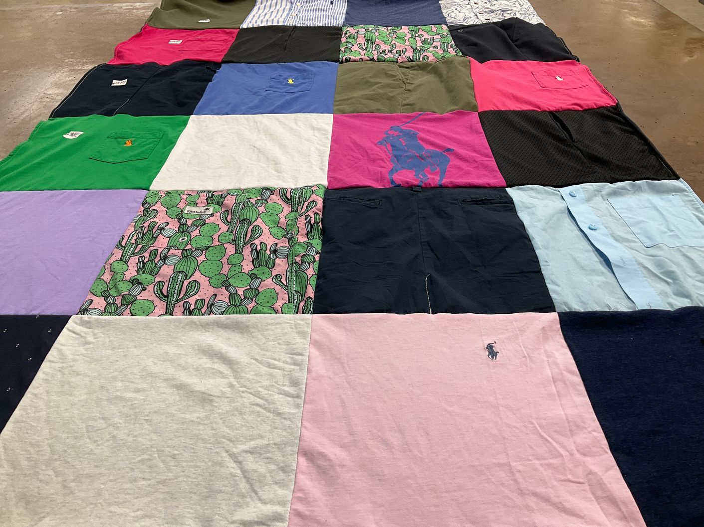 T-shirt quilt by Pam from FL