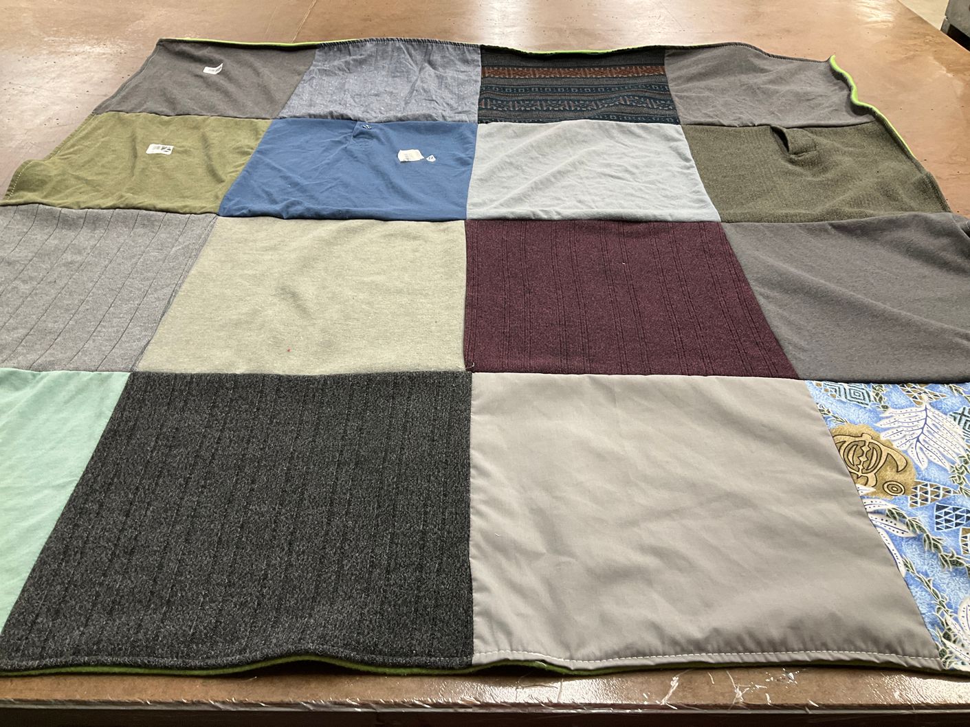 T-shirt quilt by Kathleen from CA