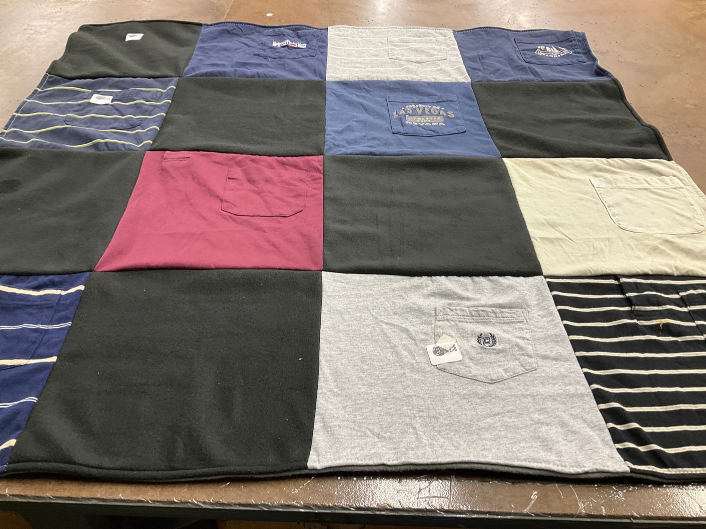 T-shirt quilt by Kathleen from CA
