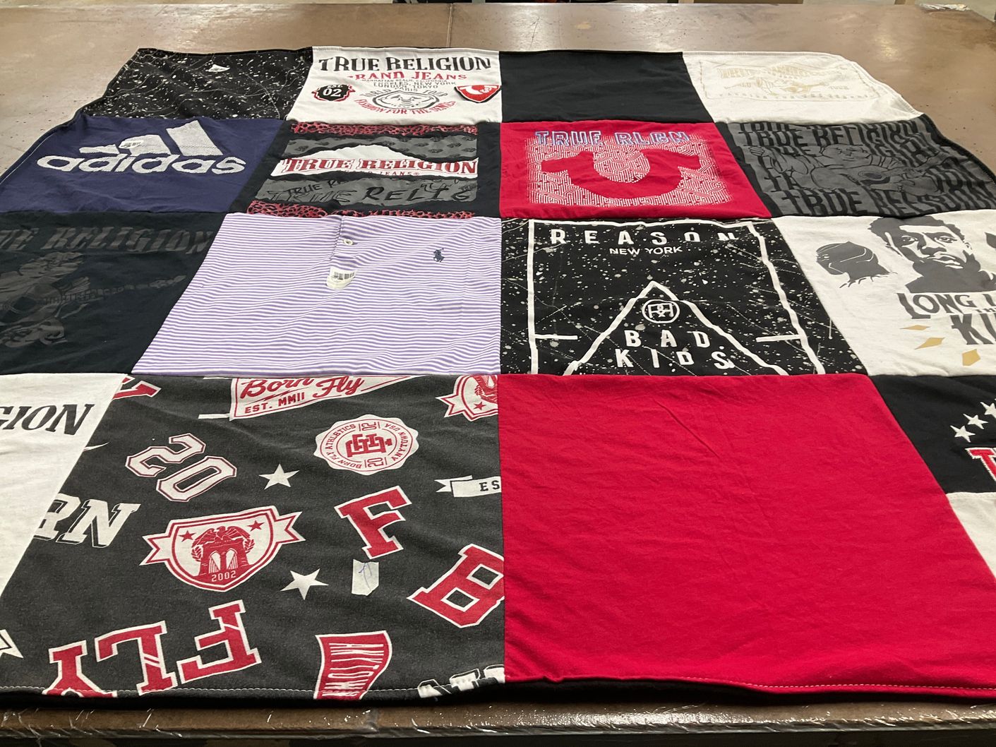 T-shirt quilt by Zabidah from MA