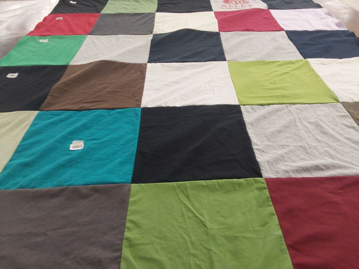 T-shirt quilt by Theresa from NJ