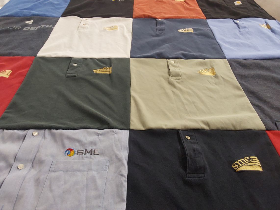T-shirt quilt by Melessa from MI