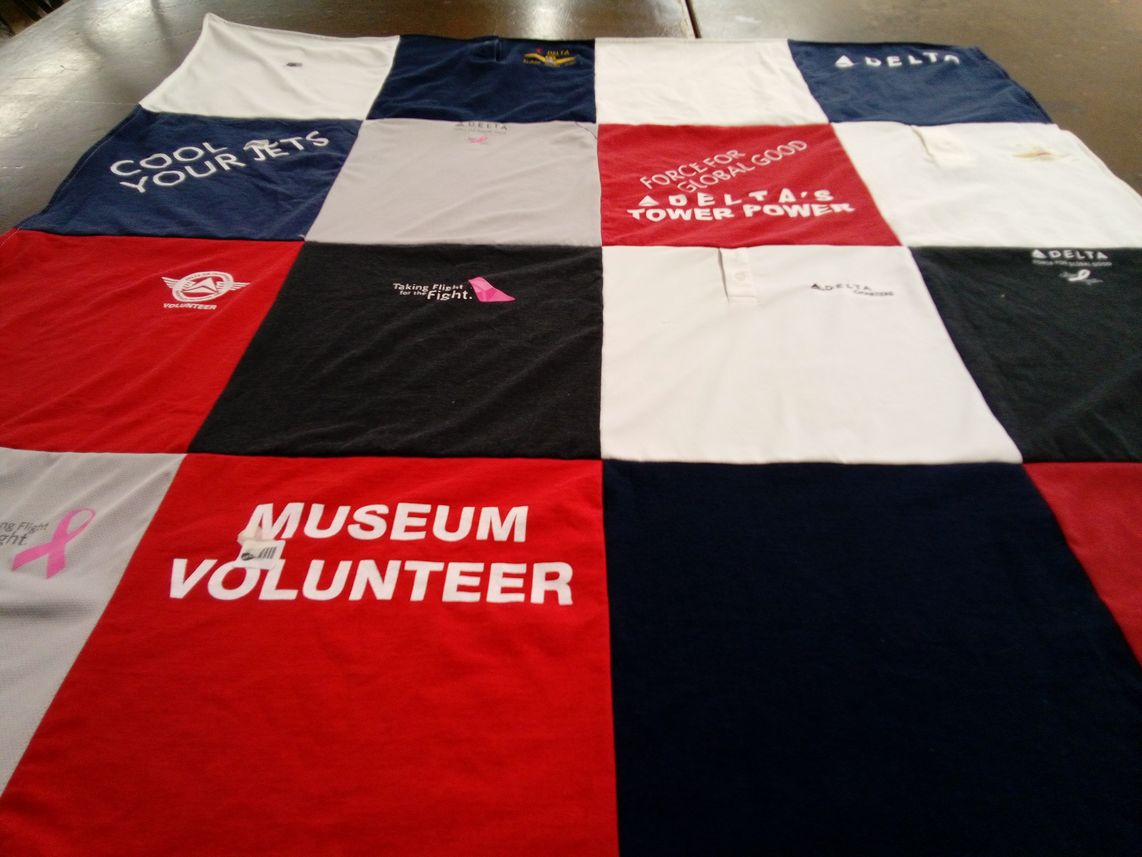 T-shirt quilt by Janis from LA