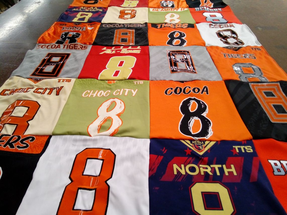 T-shirt quilt by Lasondra from FL