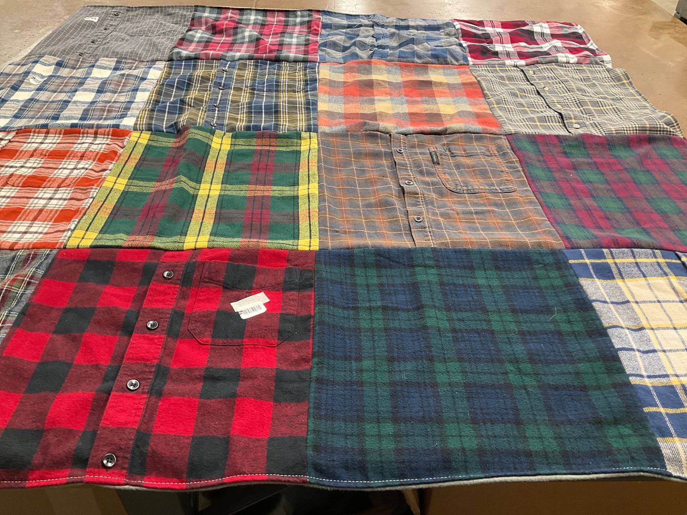 T-shirt quilt with sewing, crafts themes by Carla from NH