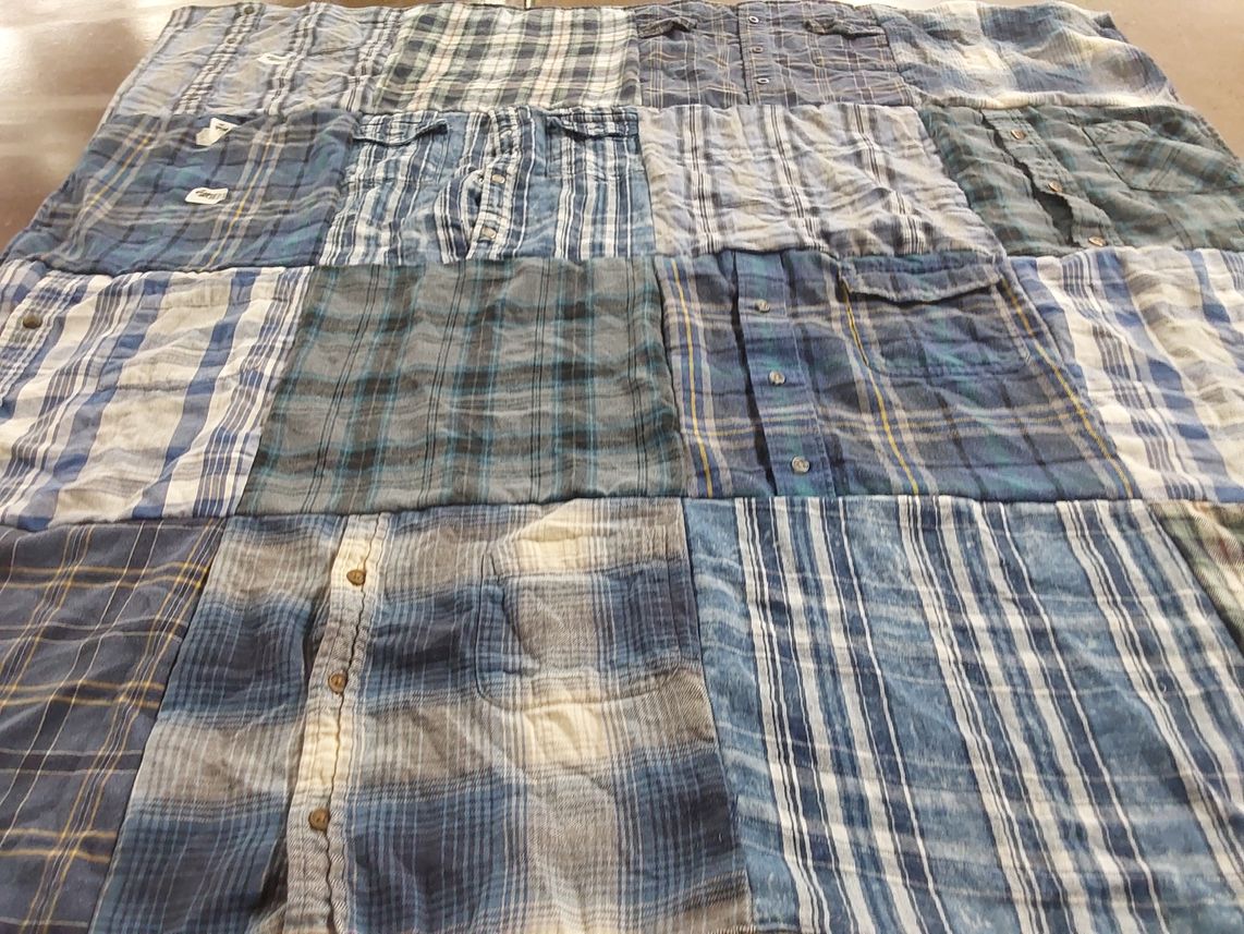 T-shirt quilt by cristina from IL