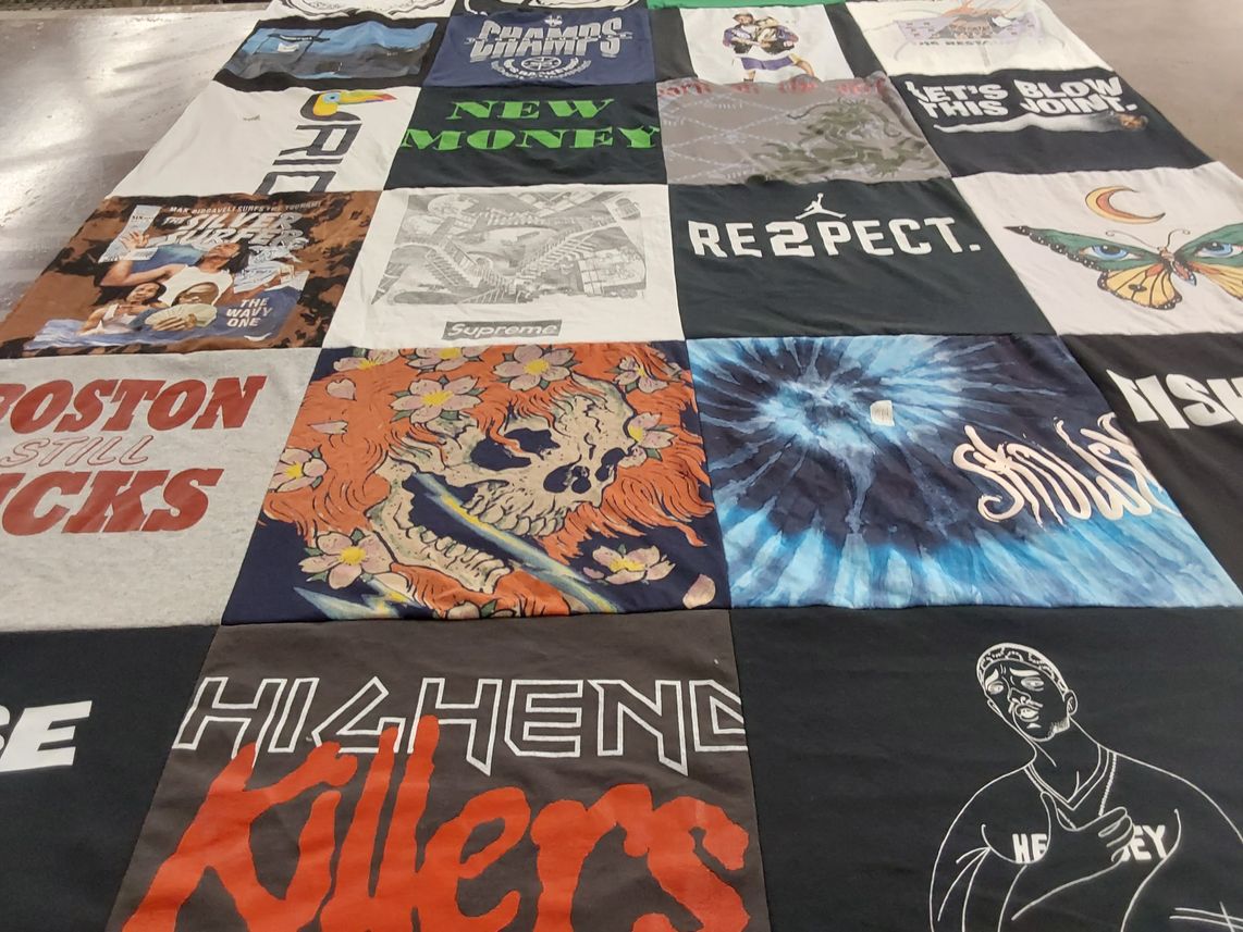 T-shirt quilt with streetwear, fashion themes by Antoine from MA
