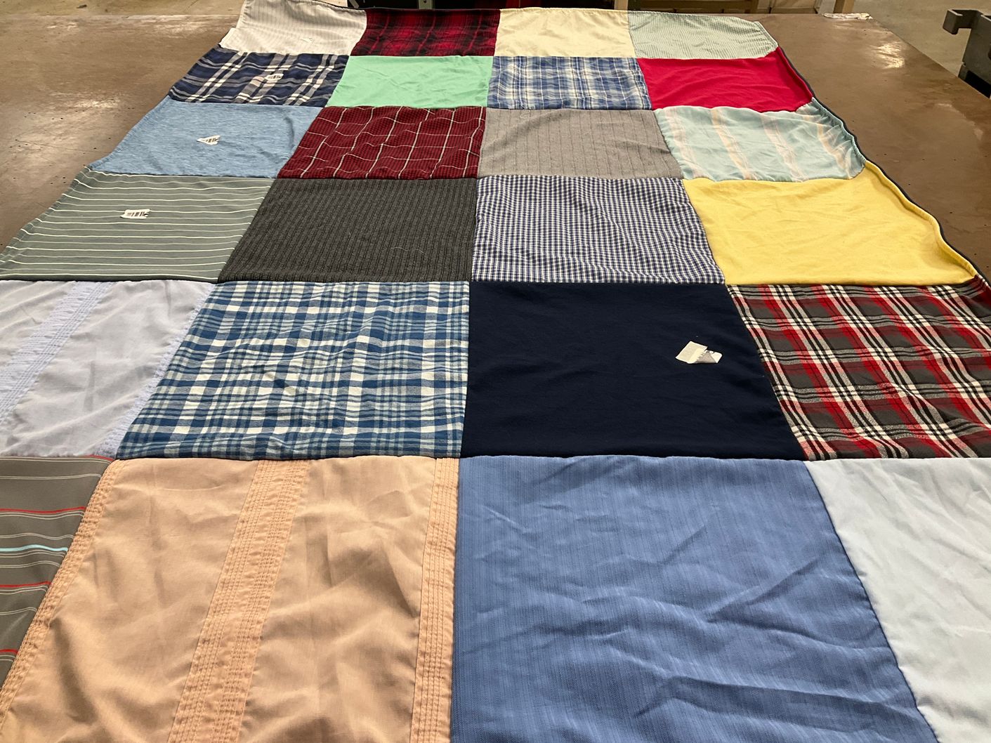 T-shirt quilt by Bonnie from MA