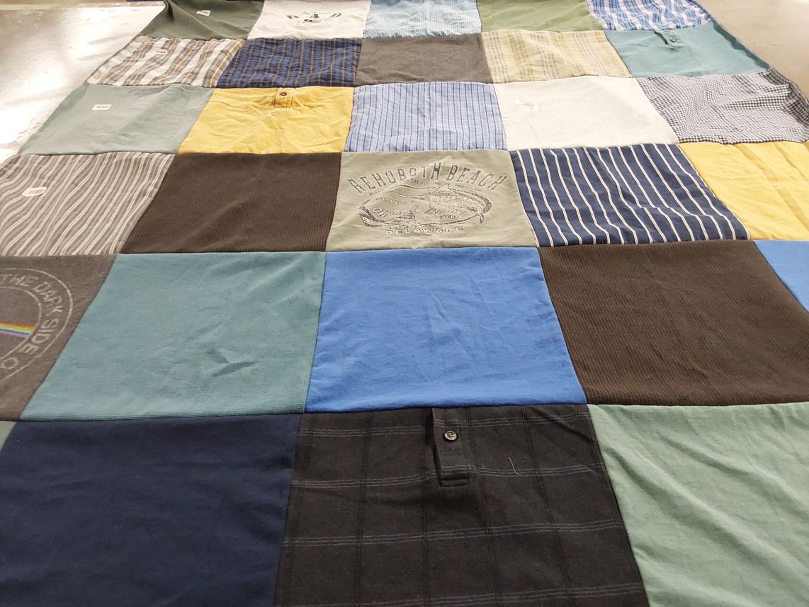 T-shirt quilt by Ashley from NY