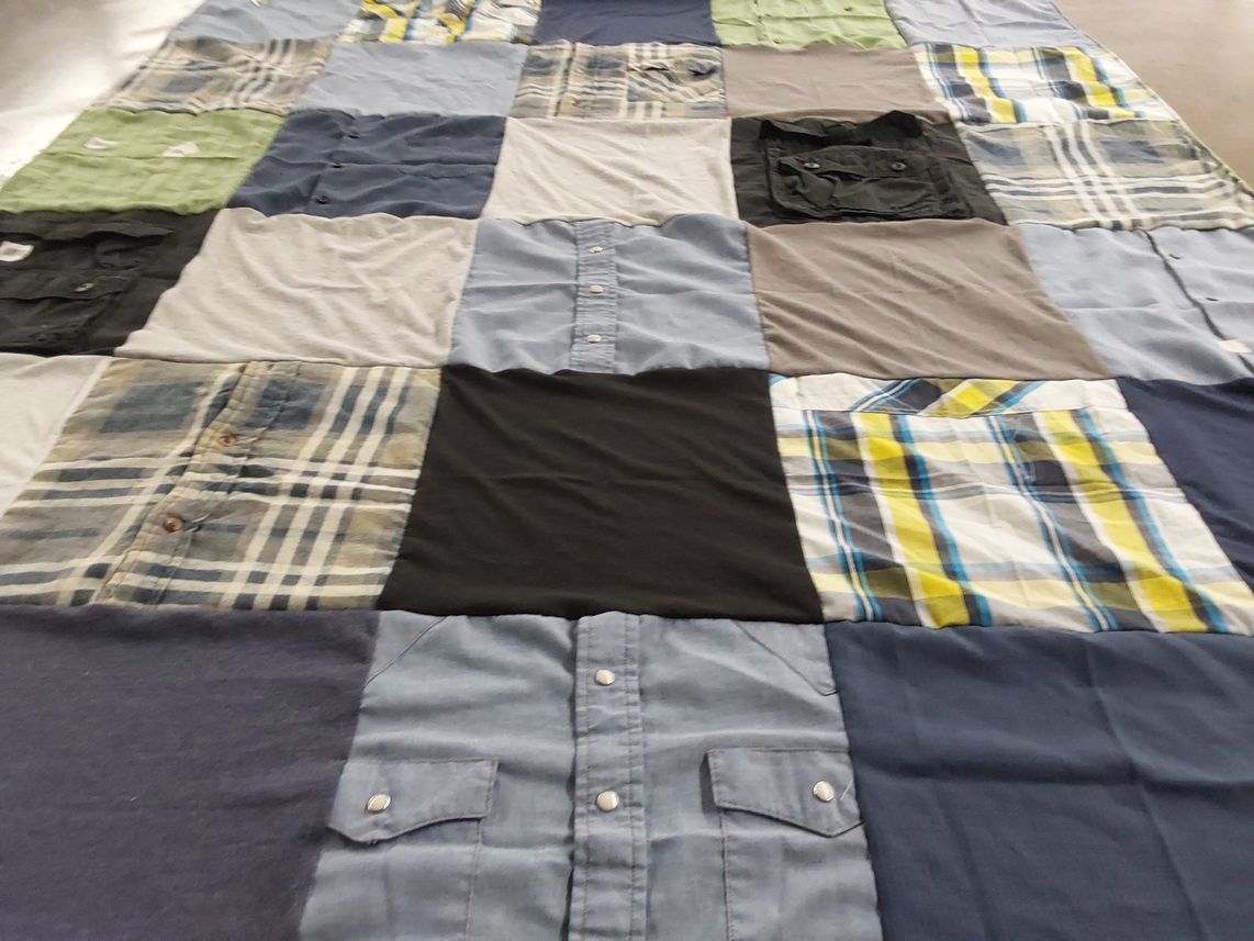 T-shirt quilt by Lindsey from ND
