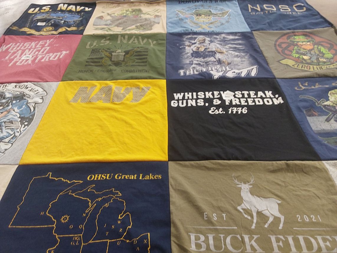 T-shirt quilt from ohsu great lakes by WILFORD from MI