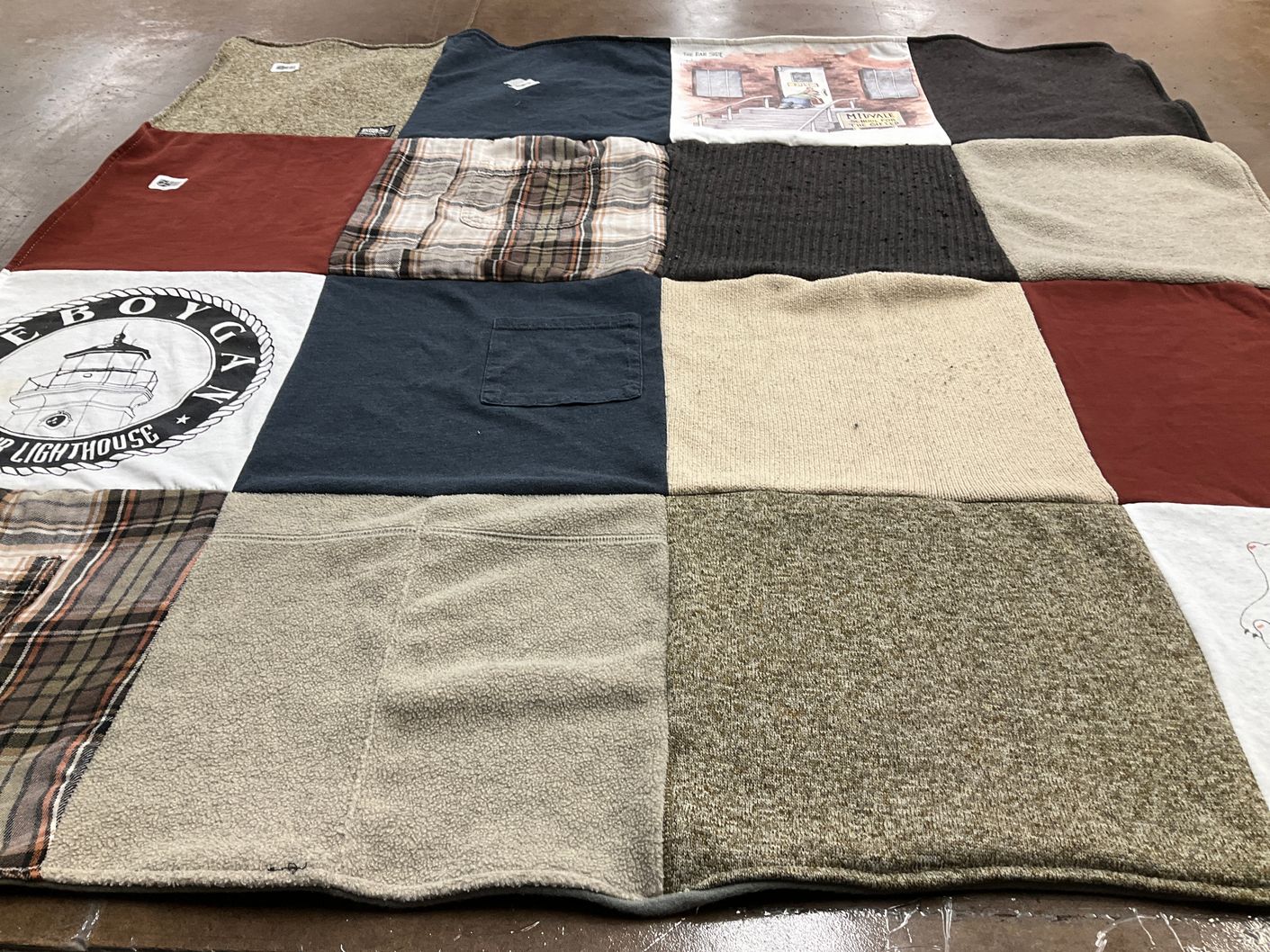 T-shirt quilt by Amanda from MI