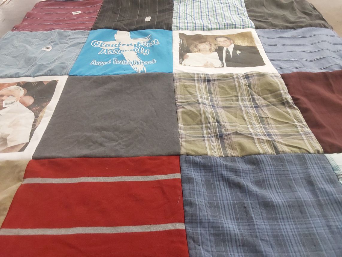 T-shirt quilt by Jennifer from AL