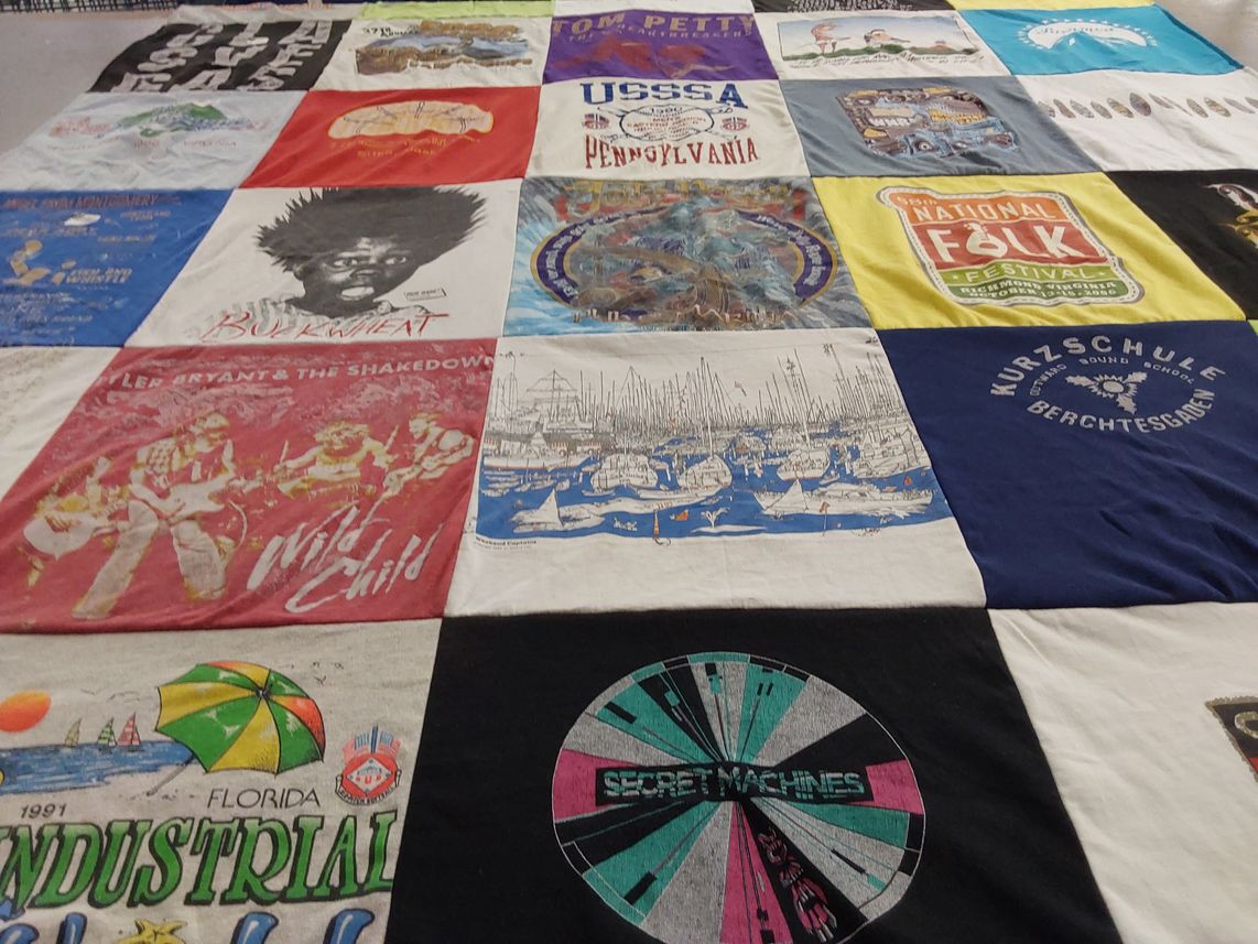 T-shirt quilt from kurzschule berchtesgaden by William from VA