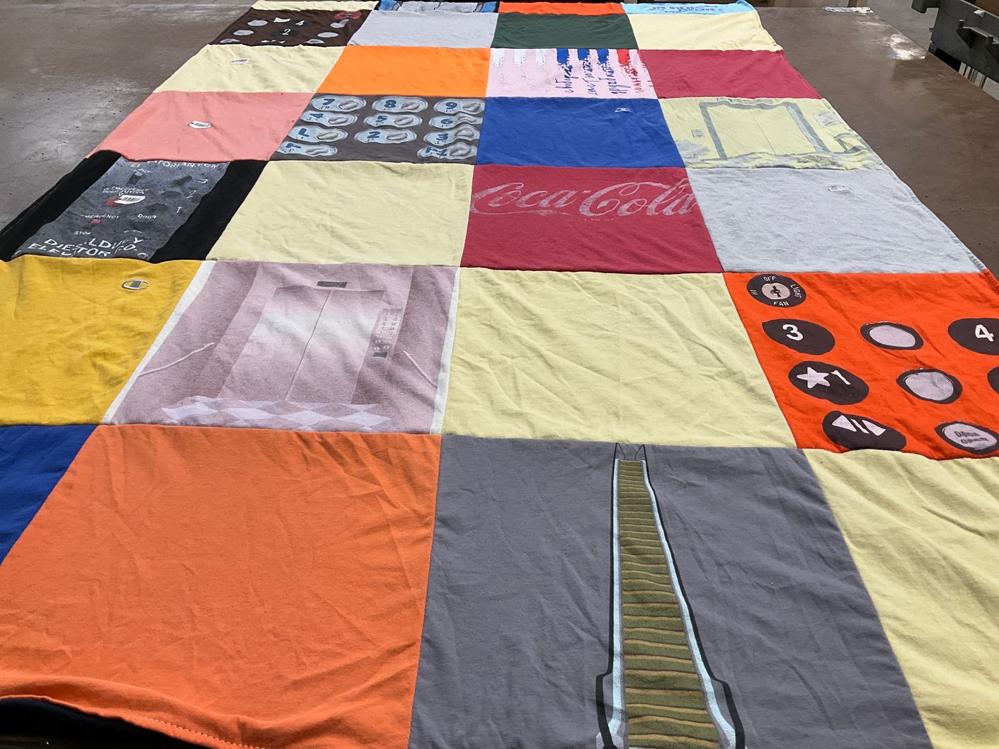 T-shirt quilt by Tracie from PA