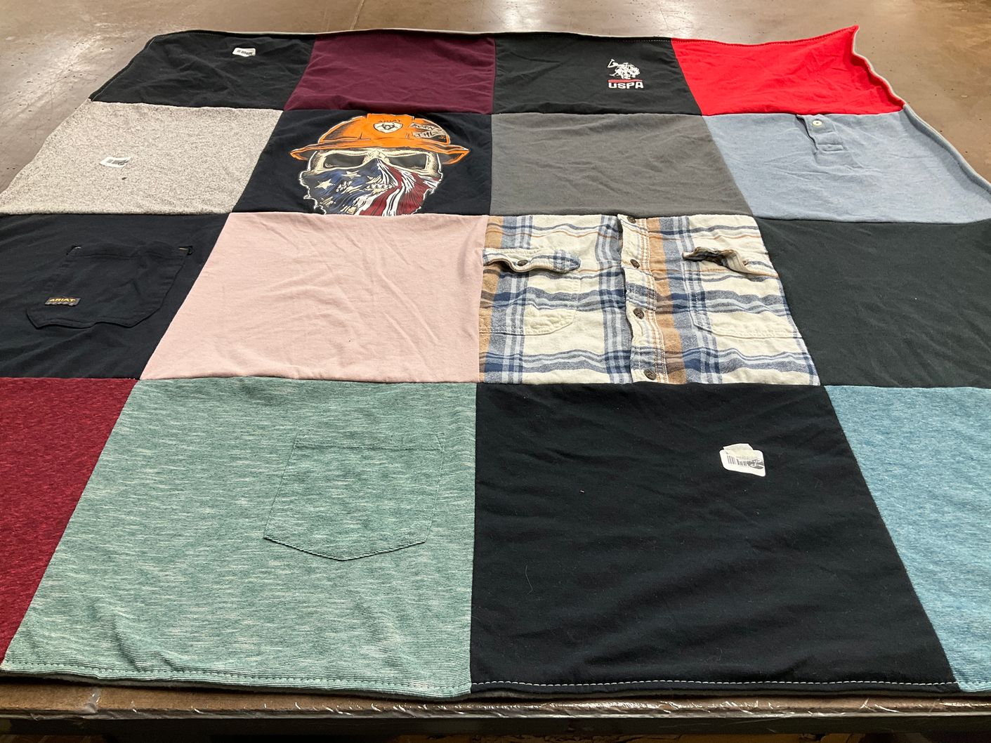 T-shirt quilt by Maggie from NY
