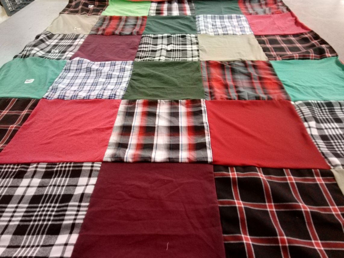 T-shirt quilt by Matthew from CA