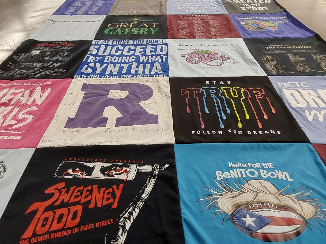 T-shirt quilt from nctc by Flordelisa from NC