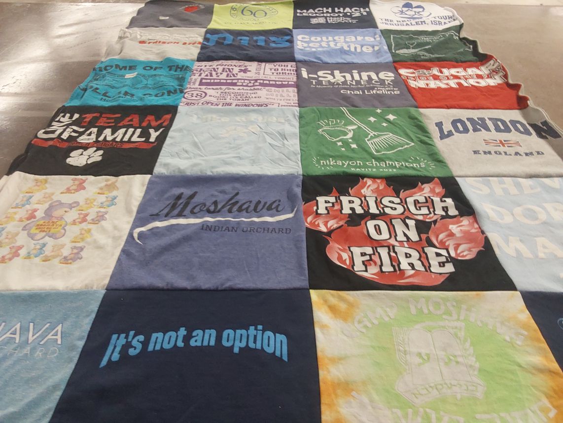 T-shirt quilt featuring cougars by Danielle from NJ