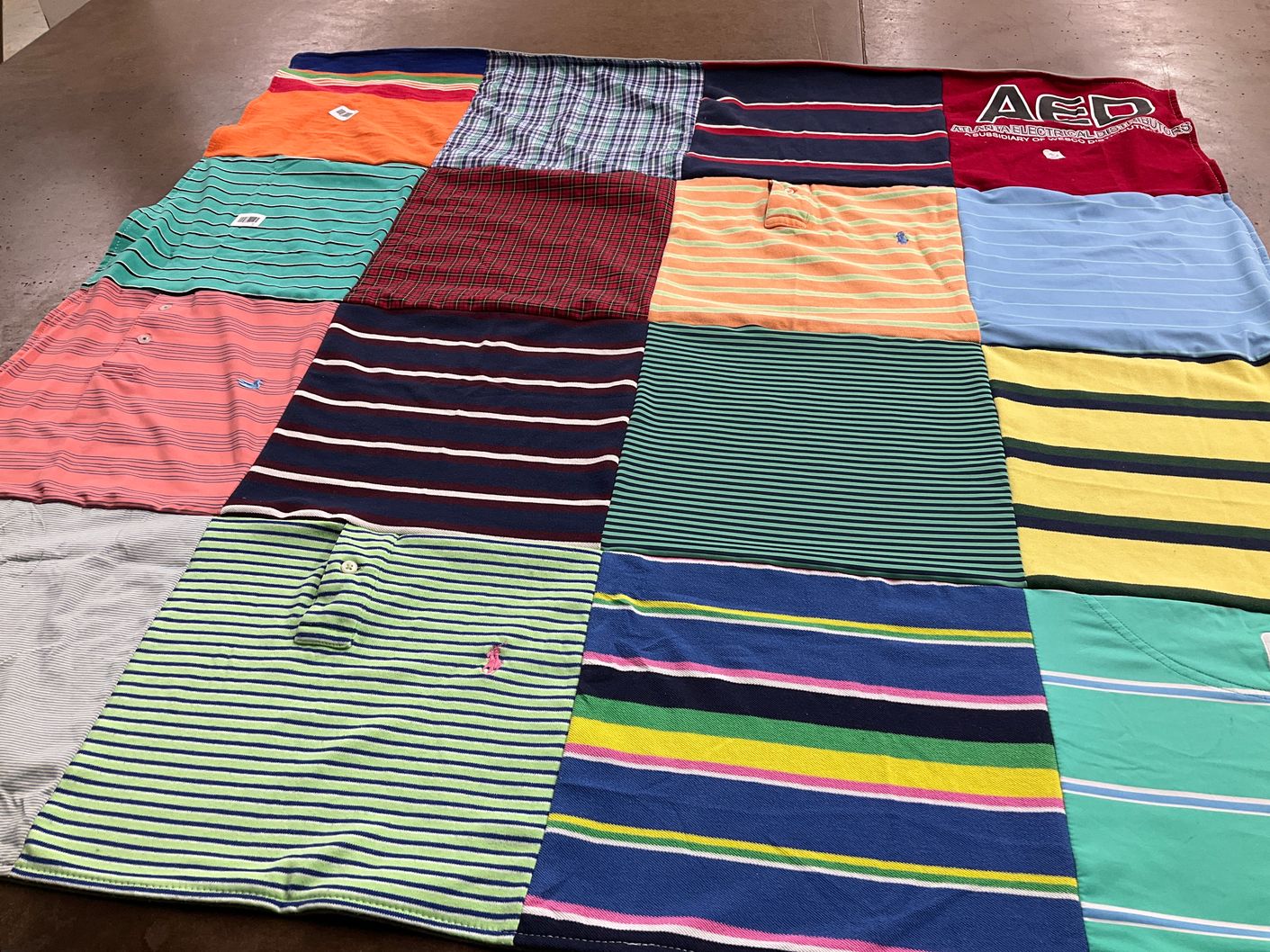 T-shirt quilt by Amy from FL