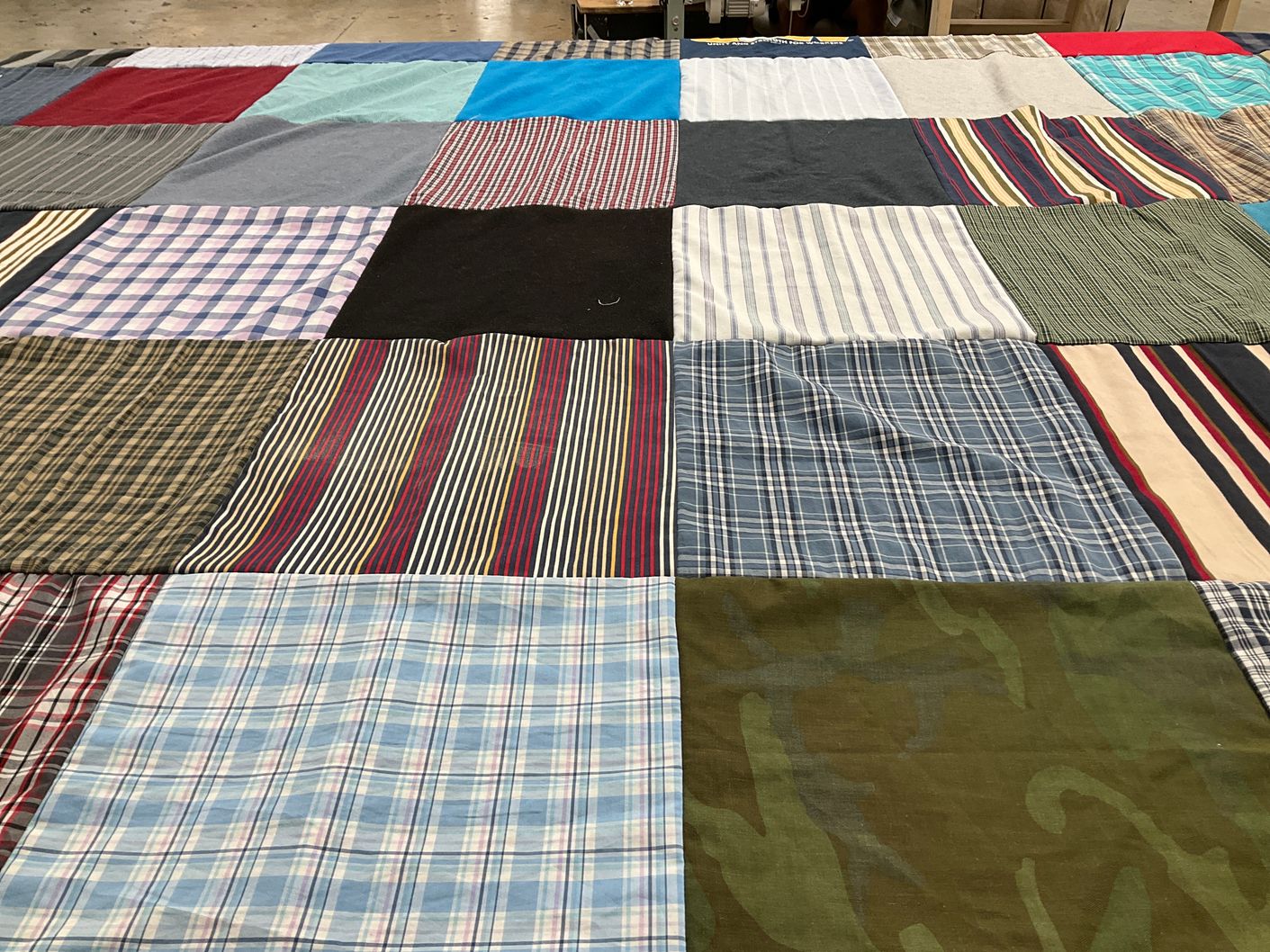 T-shirt quilt by Stella from WV