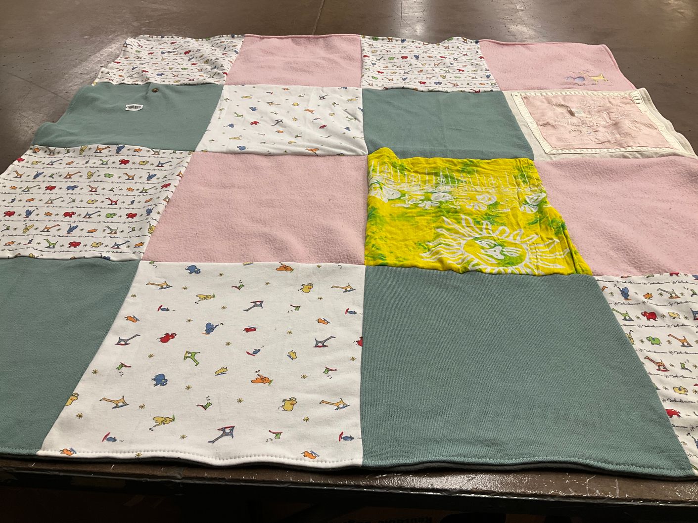 T-shirt quilt by Veronica from CA
