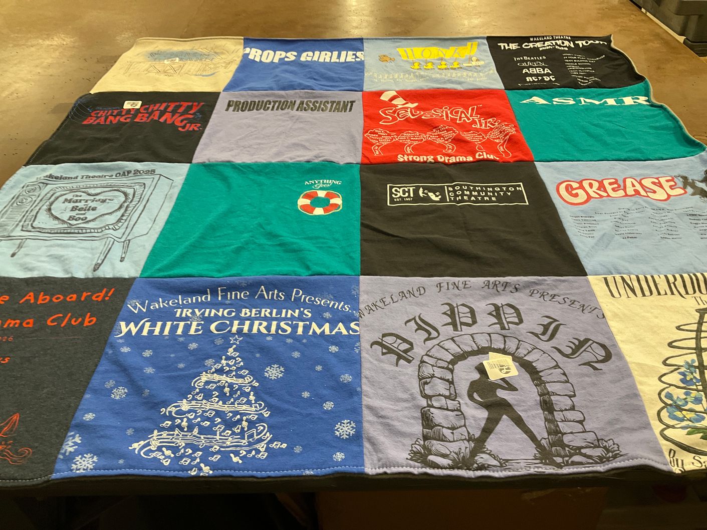 T-shirt quilt from wakeland fine arts by Rachel from TX