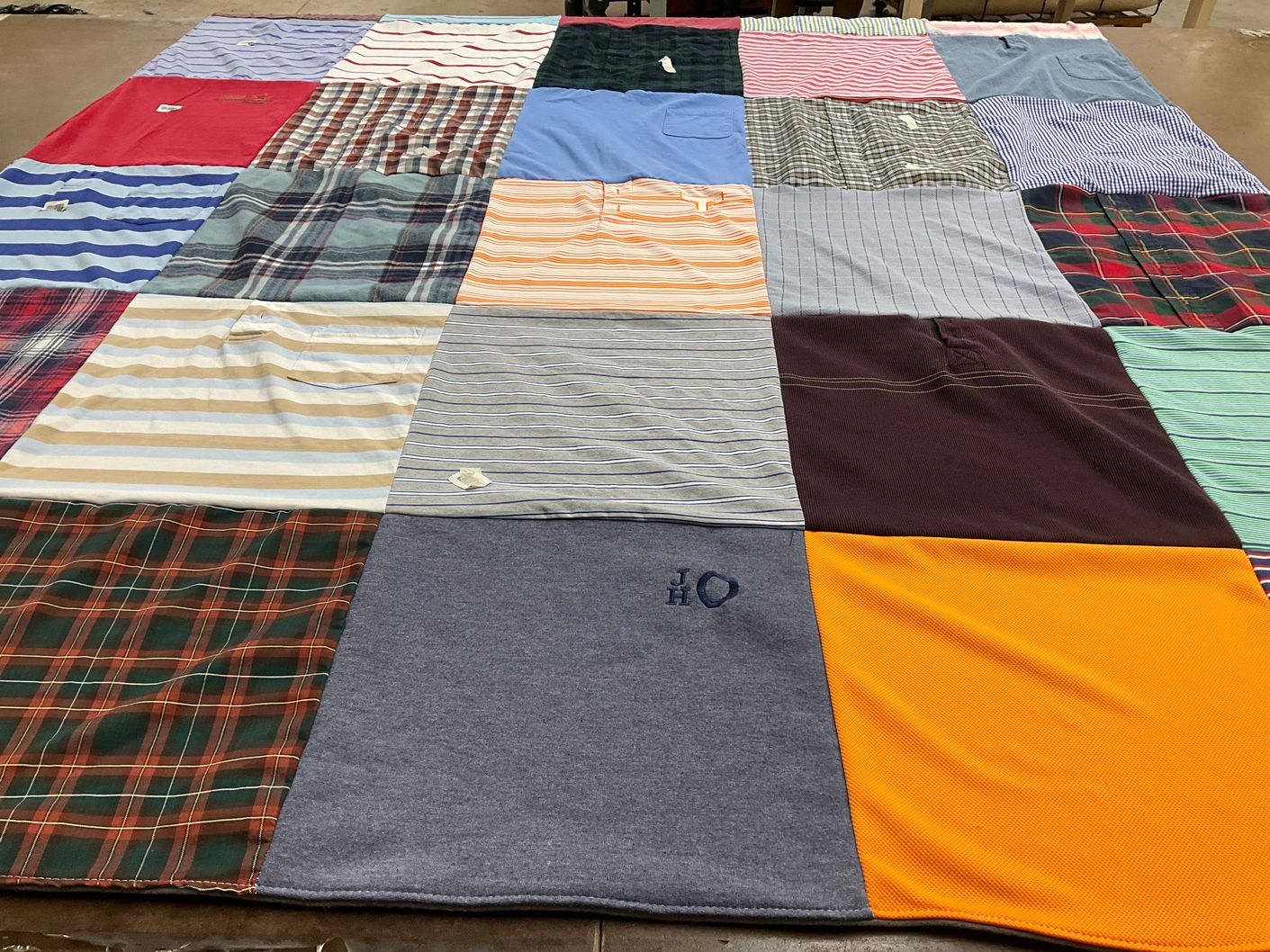 T-shirt quilt by Sally from TN