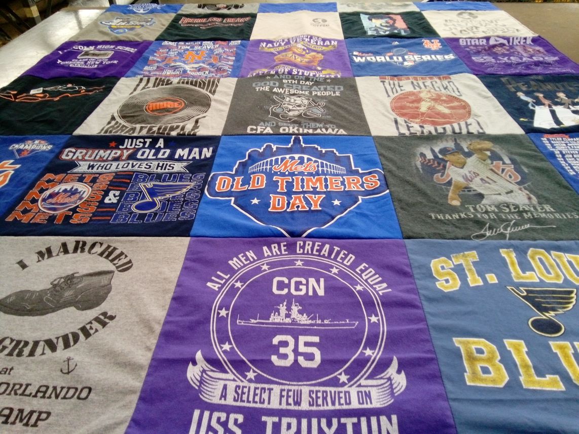 T-shirt quilt featuring st, louis by Steve from MO