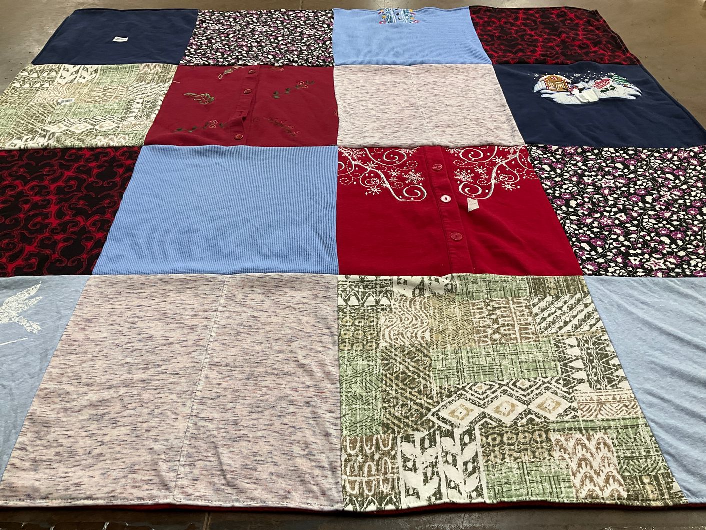 T-shirt quilt by Karan from NC