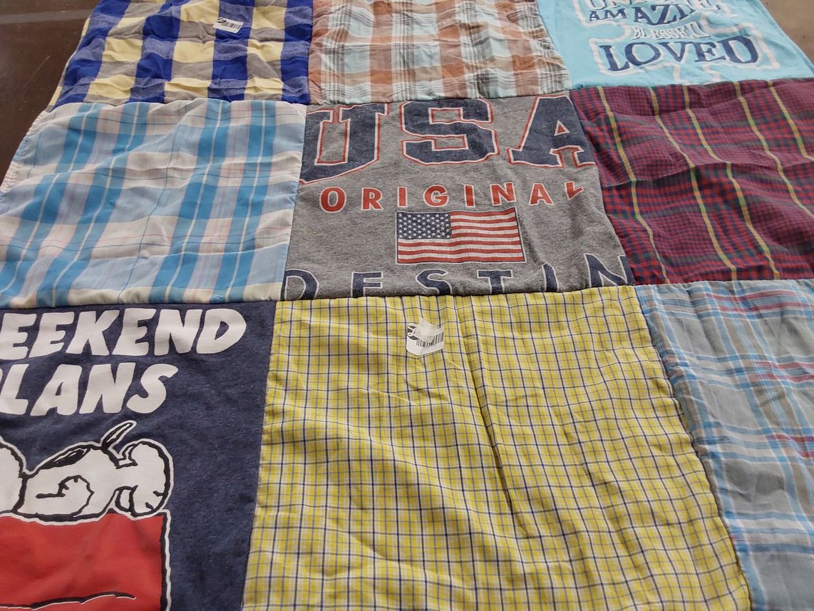 T-shirt quilt by William from NC