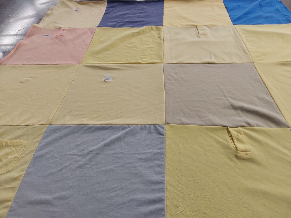 T-shirt quilt by Addie from NC