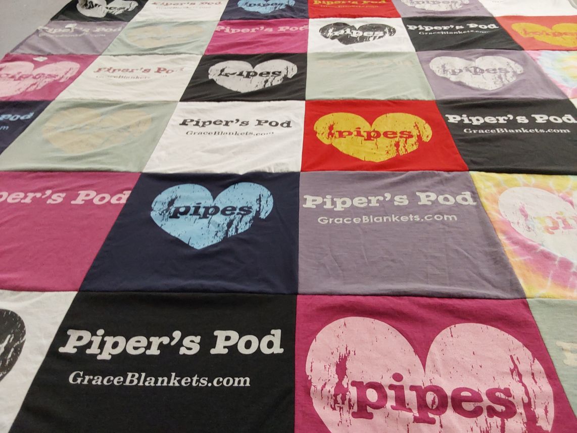 T-shirt quilt by Mark from MO