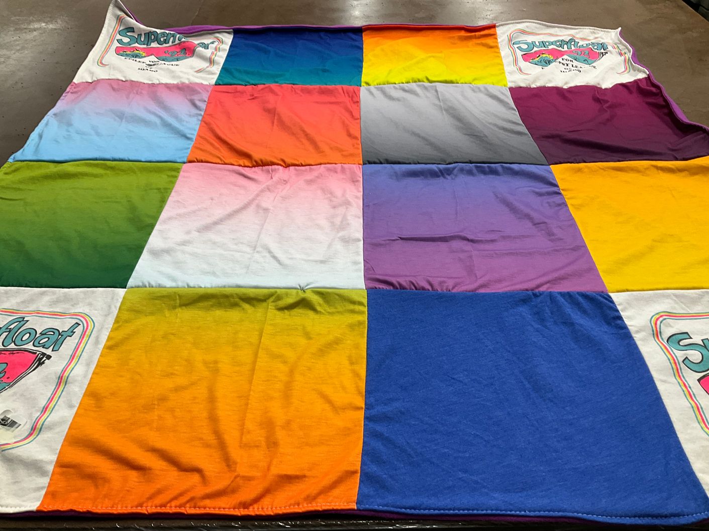 T-shirt quilt by Robyn from AZ