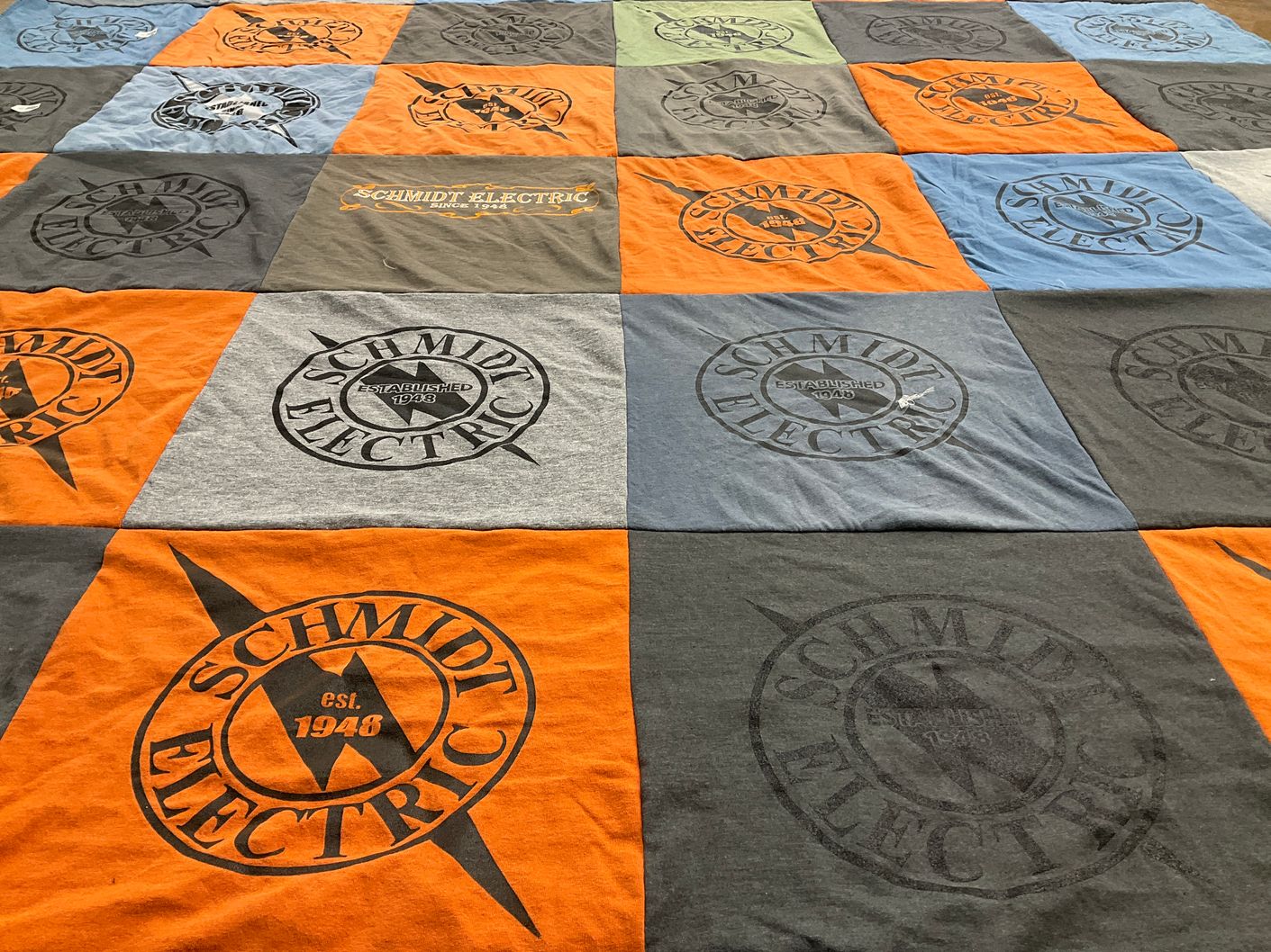 T-shirt quilt by Geanna from CA
