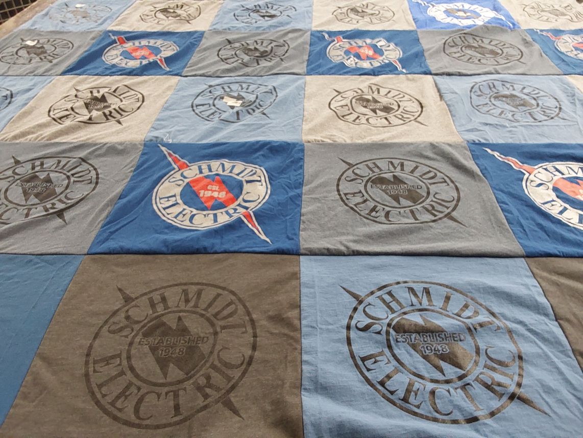 T-shirt quilt by Geanna from CA