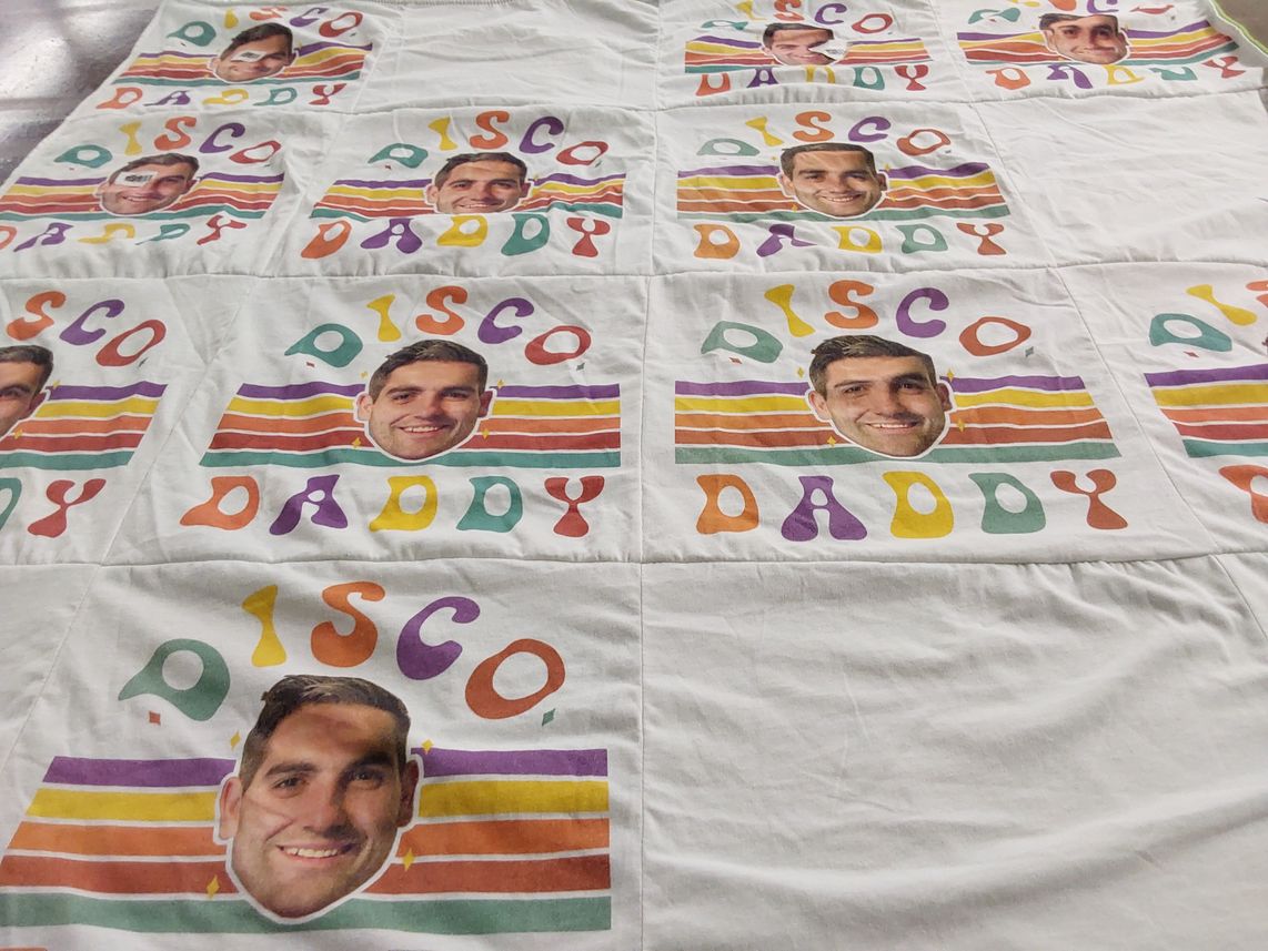 T-shirt quilt by Samantha from KS