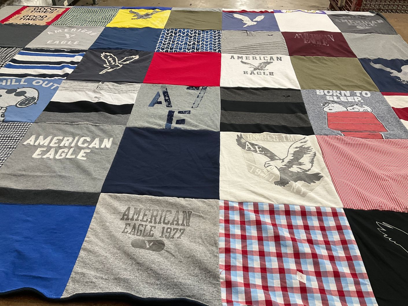T-shirt quilt by Jason from GA