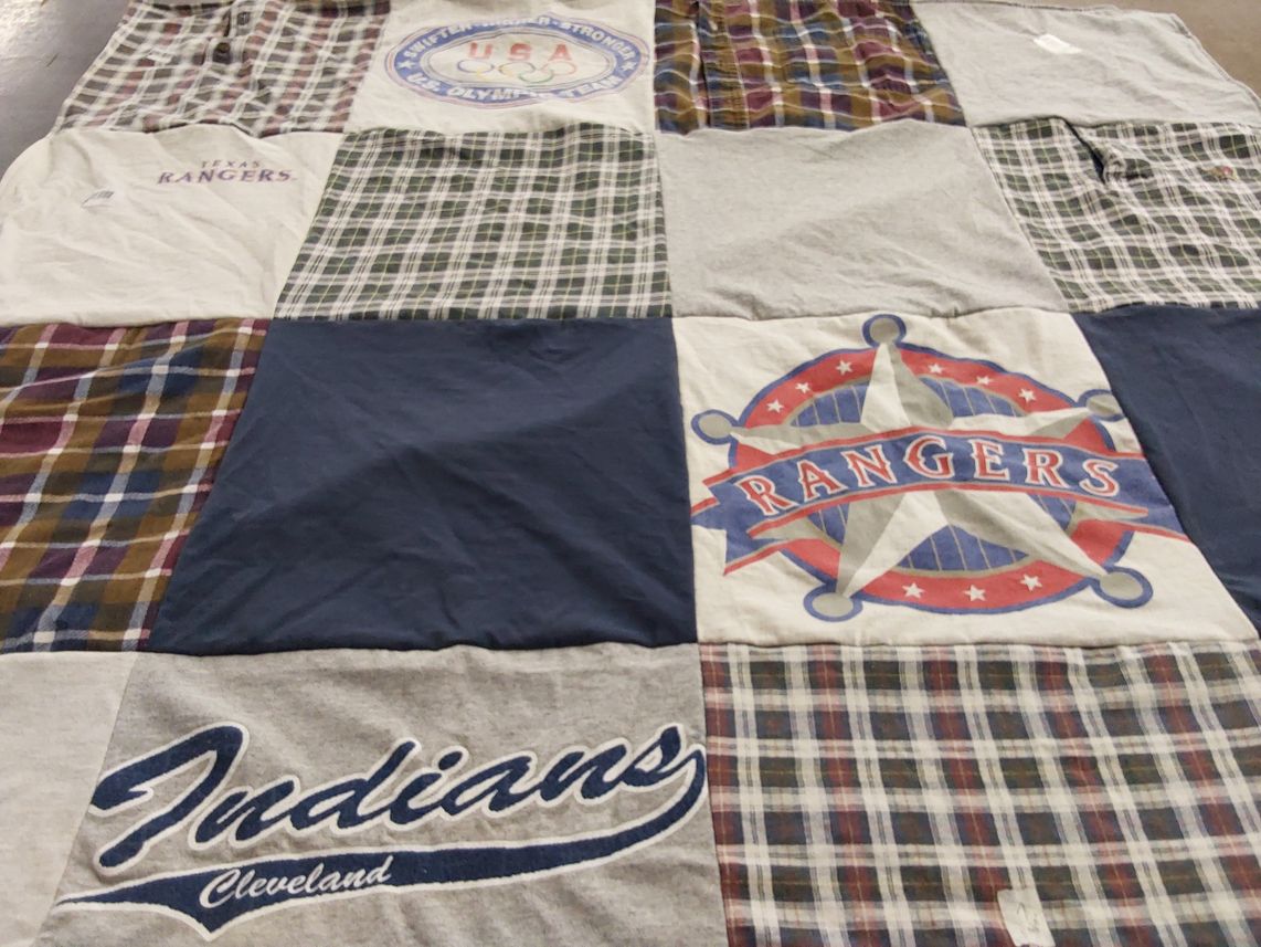 T-shirt quilt by Kittie from GA