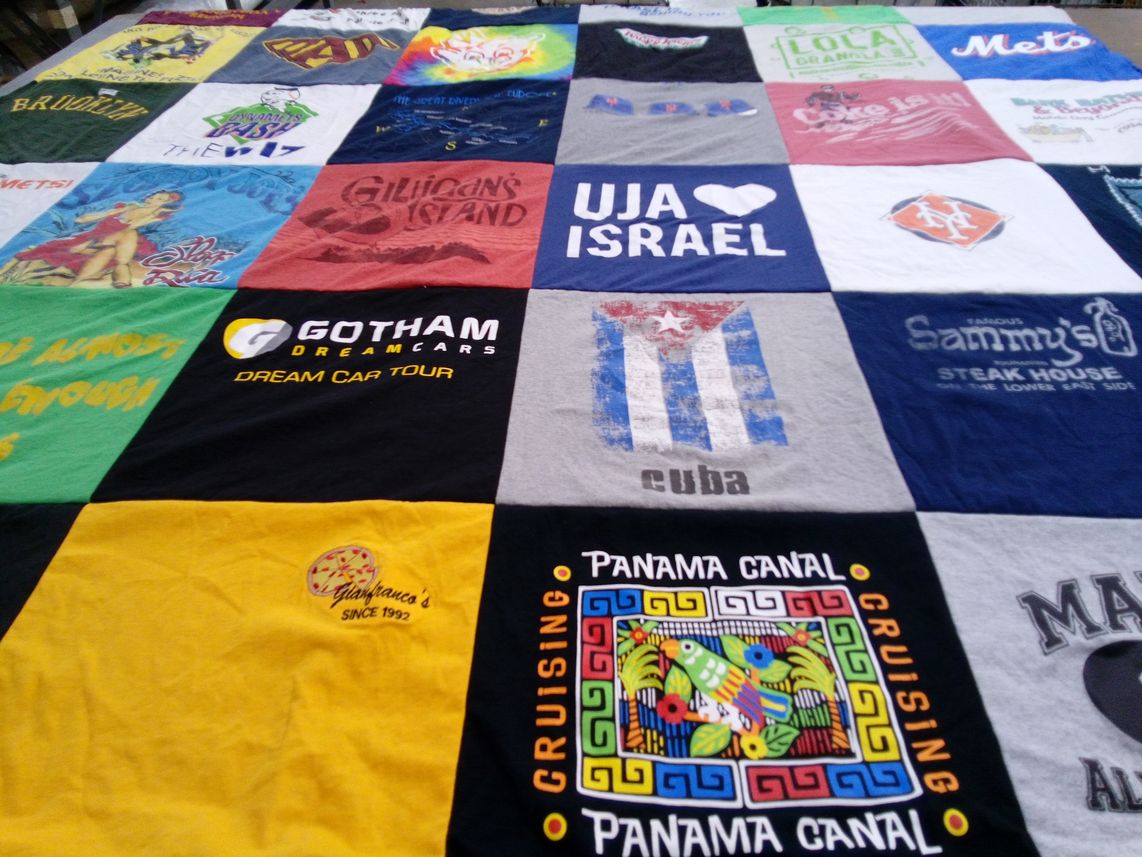 T-shirt quilt featuring new york mets by Marvin from NY