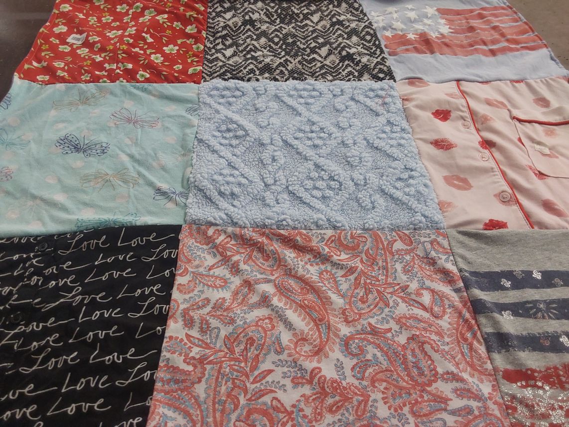 T-shirt quilt by Michelle from WA