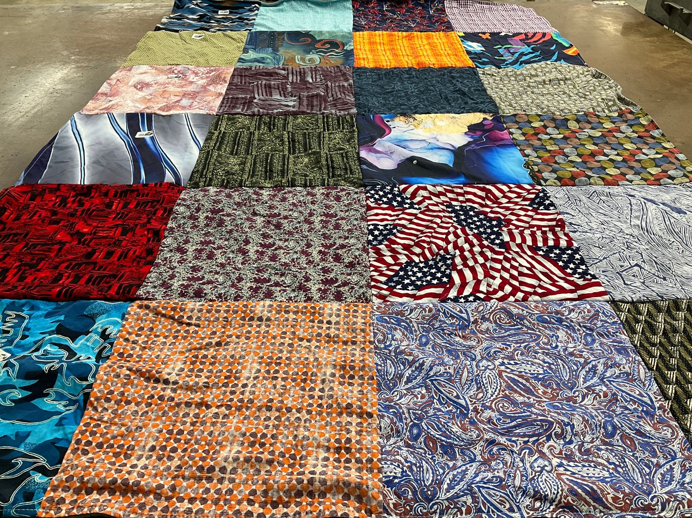 T-shirt quilt by Amy from AZ