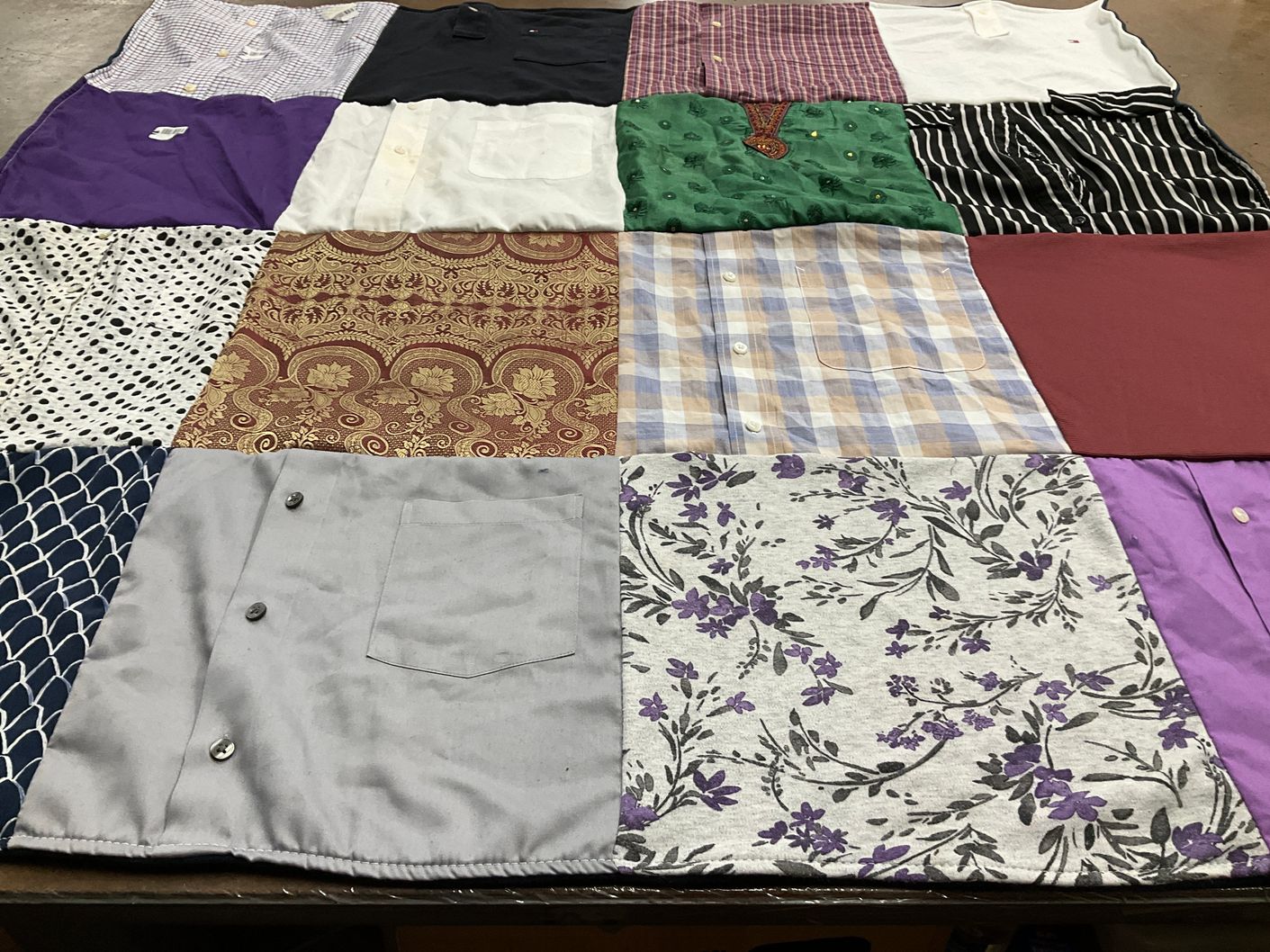 T-shirt quilt by Jaime from TX