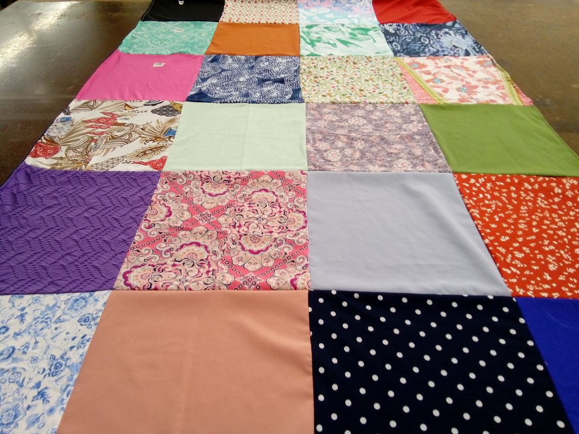 T-shirt quilt by Kelly from AL