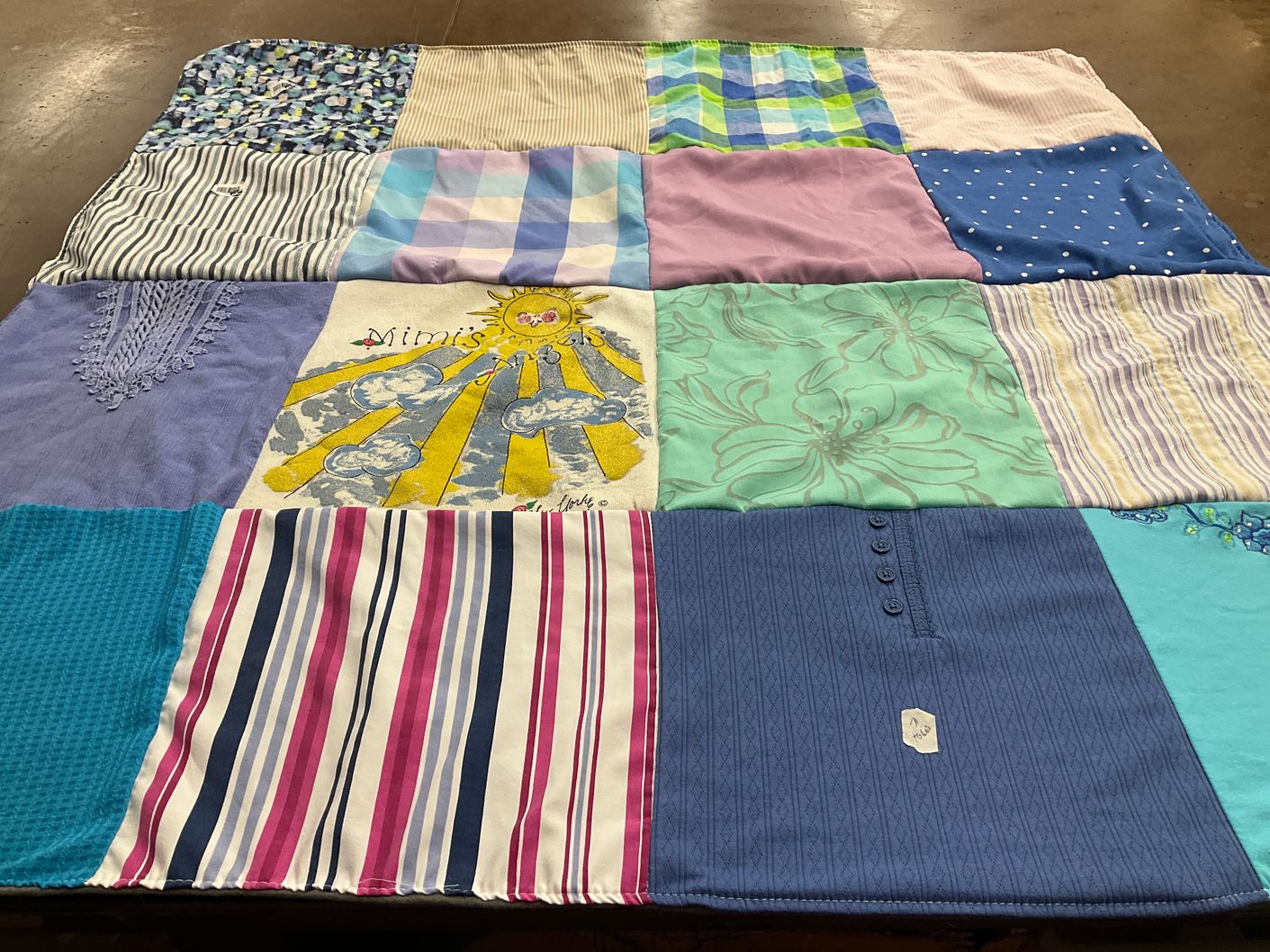 T-shirt quilt by Aimee from GA