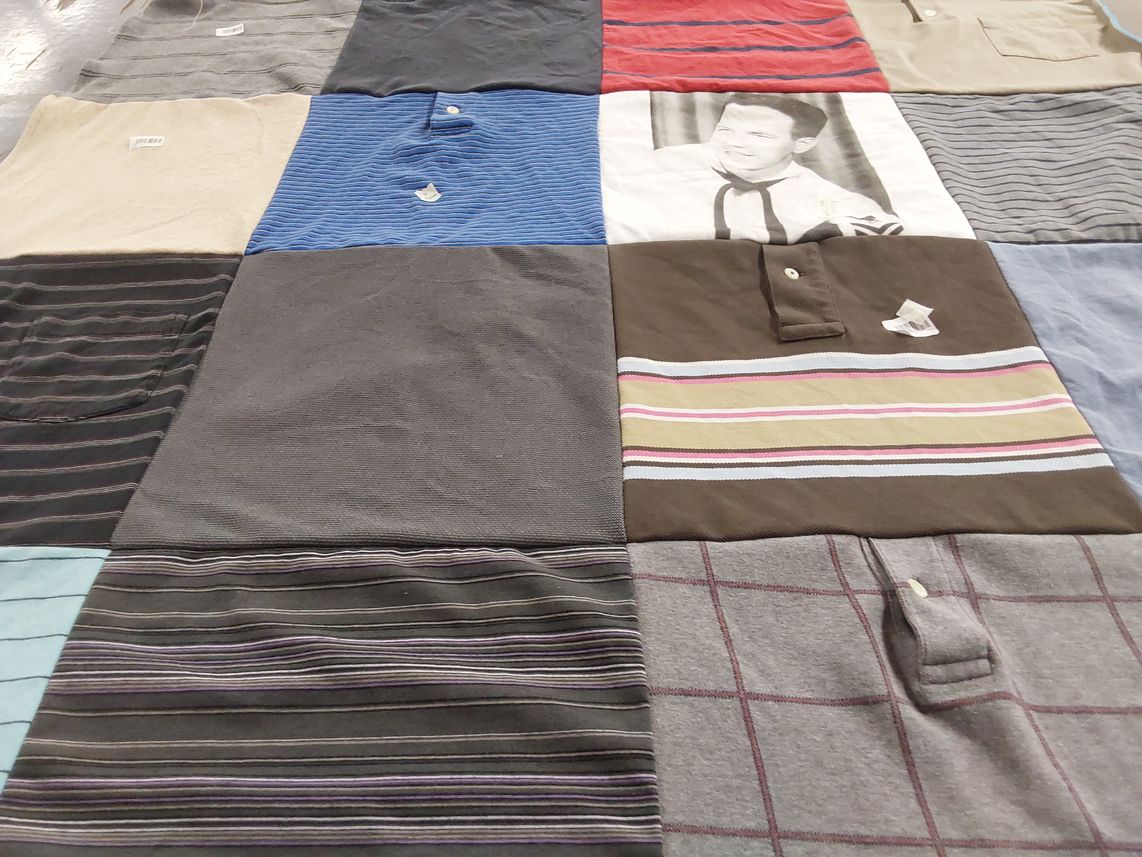 T-shirt quilt by Joyce from MO