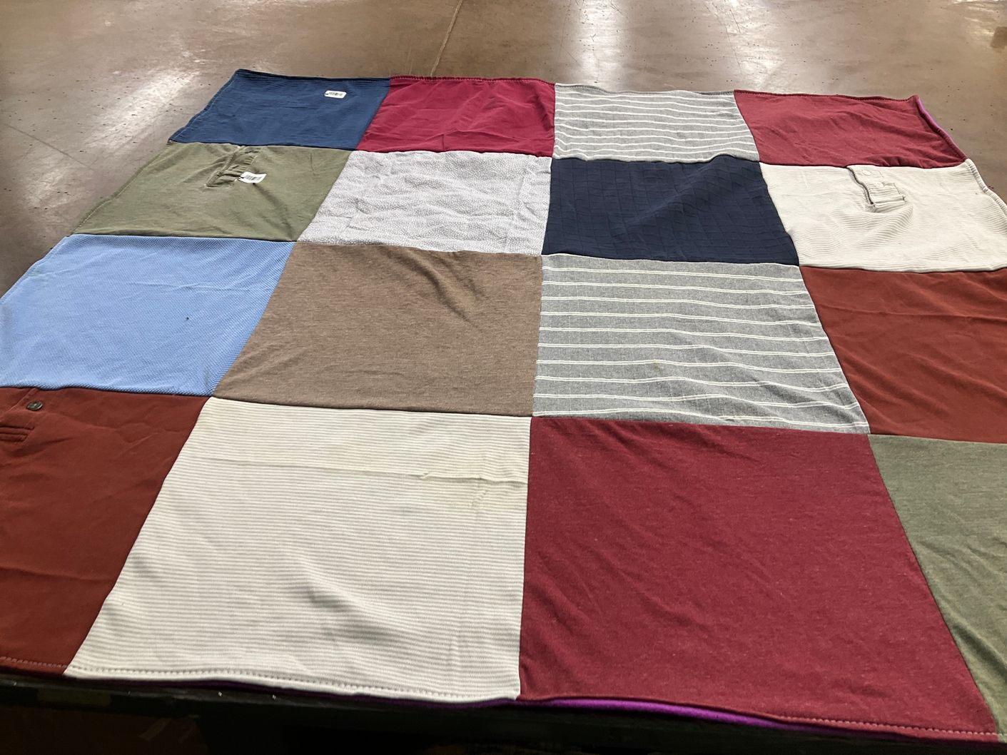 T-shirt quilt by Kimberley from TX