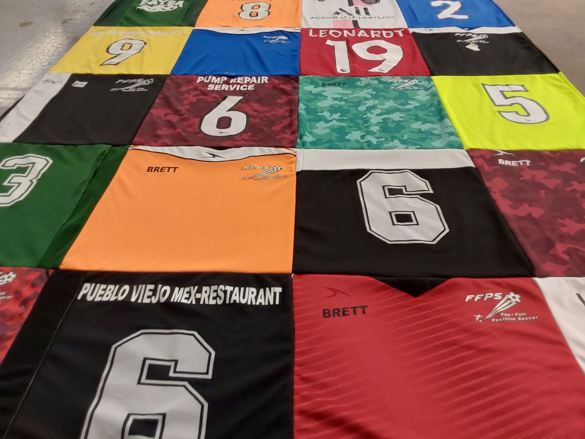 T-shirt quilt by Salina from TX