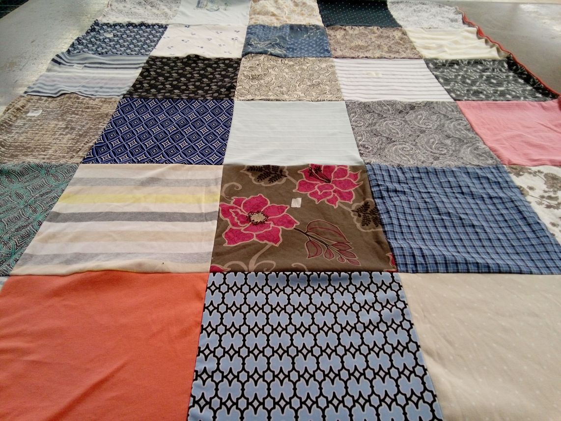 T-shirt quilt by Lelah from MO