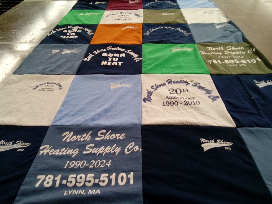 T-shirt quilt by Melissa from MA